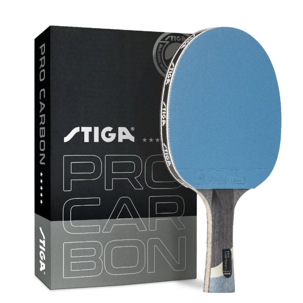 NWT Stiga Blue Pro Carbon Paddle